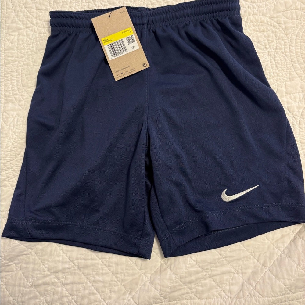 Nike Kids Navy Blue Shorts
